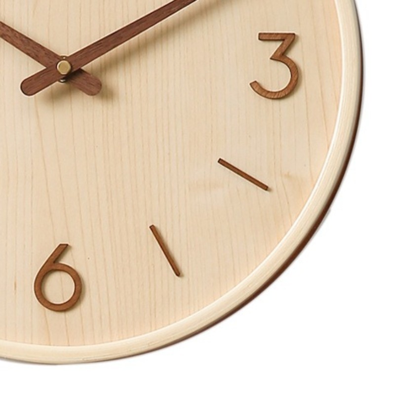 Modern Wooden Silent Art Wall  - Resin Art Wall Clock のレビューと価格