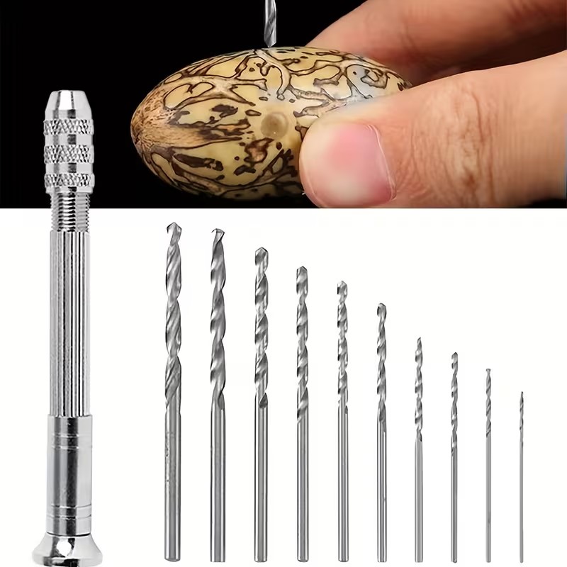 Set of 11 Mini Hand Drills wit - Resin Art Drill Machine のレビューと価格
