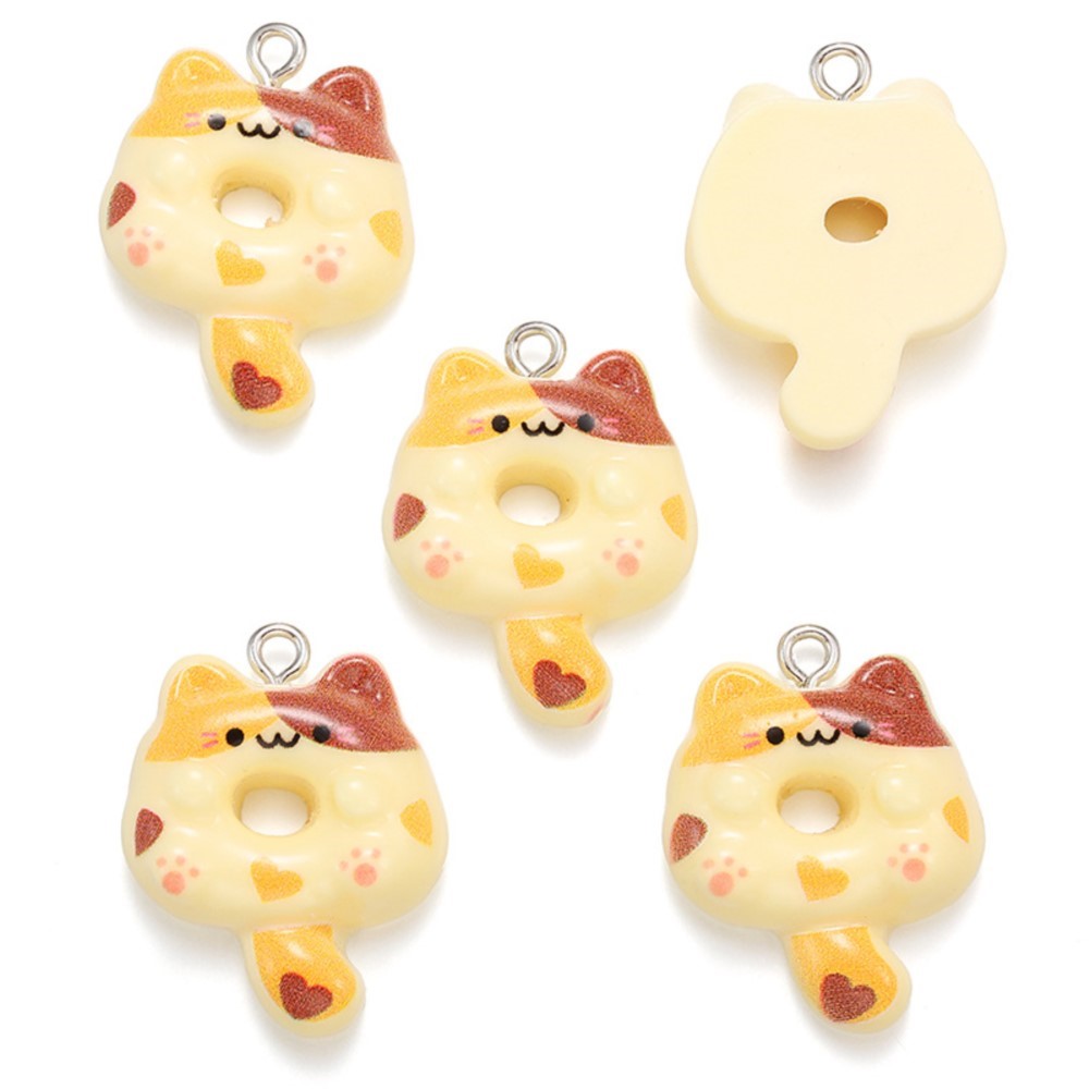 10Pcs Kawaii Cartoon Cat Resin - Resin Art Essentials のレビューと価格