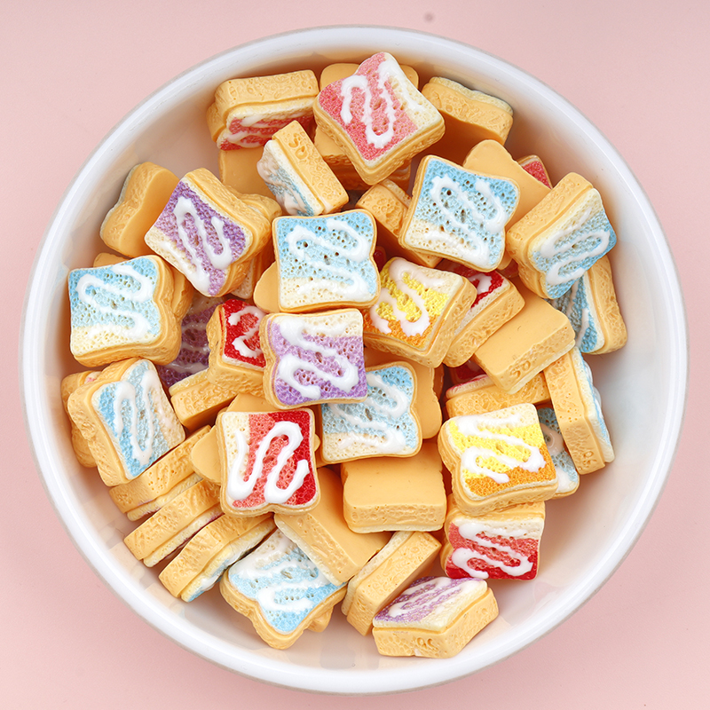 30/300pcs mini Toast Biscuits  - Resin Art Earrings Material のレビューと価格