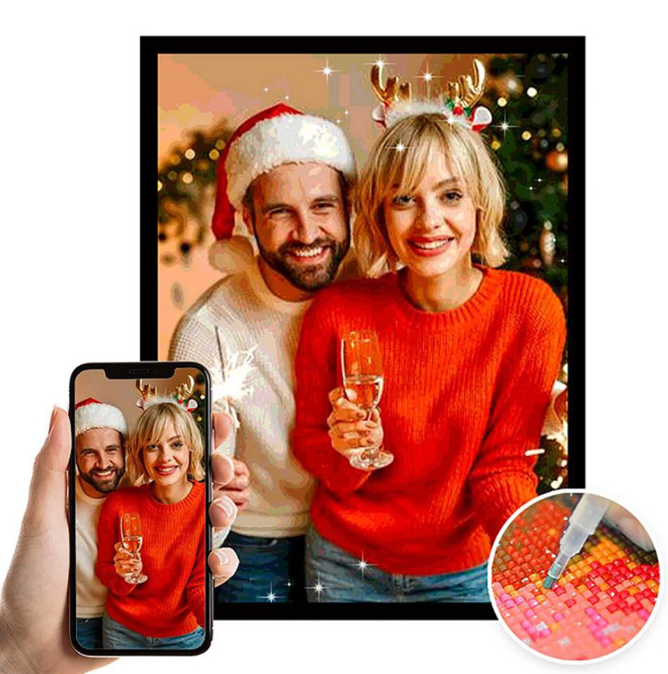 Personalized Photo 5D DIY Diam - Resin Art Kits For Adults のレビューと価格