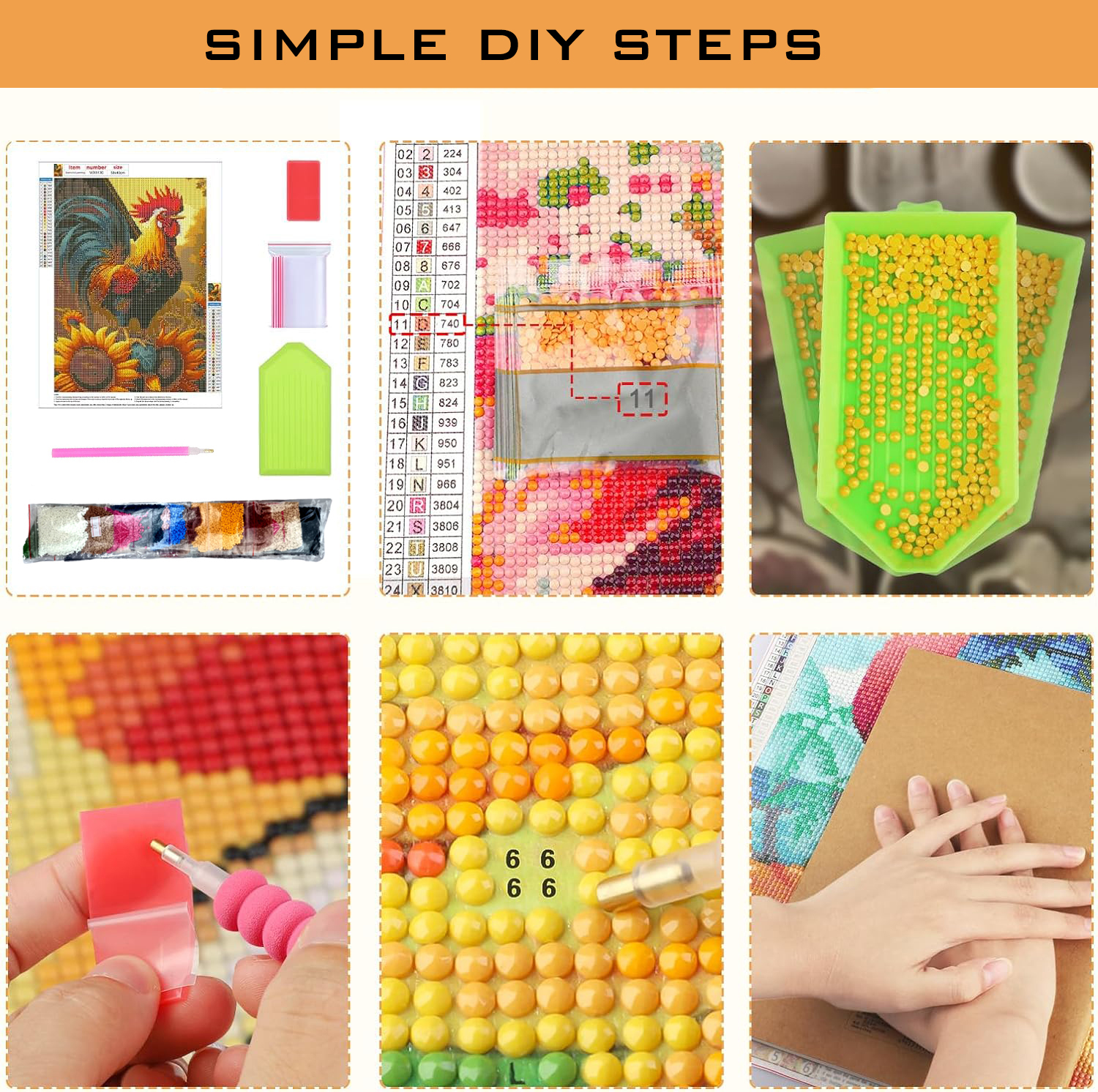 DIY Diamond Painting Rustic Su - Resin Art Quote のレビューと価格