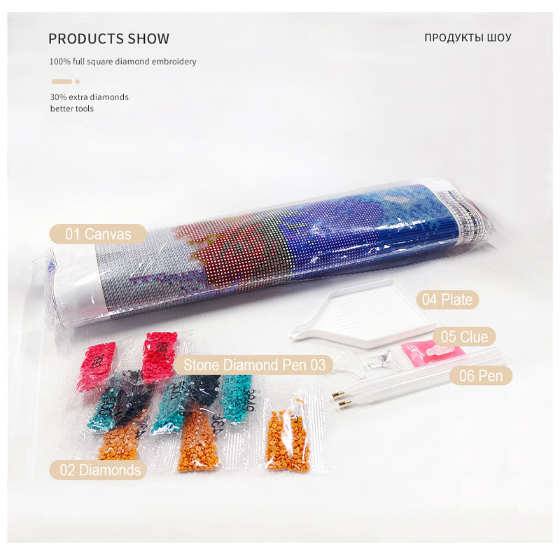 CHENISTORY 5D DIY Diamond Pain - Resin Art Kits For Adults のレビューと価格