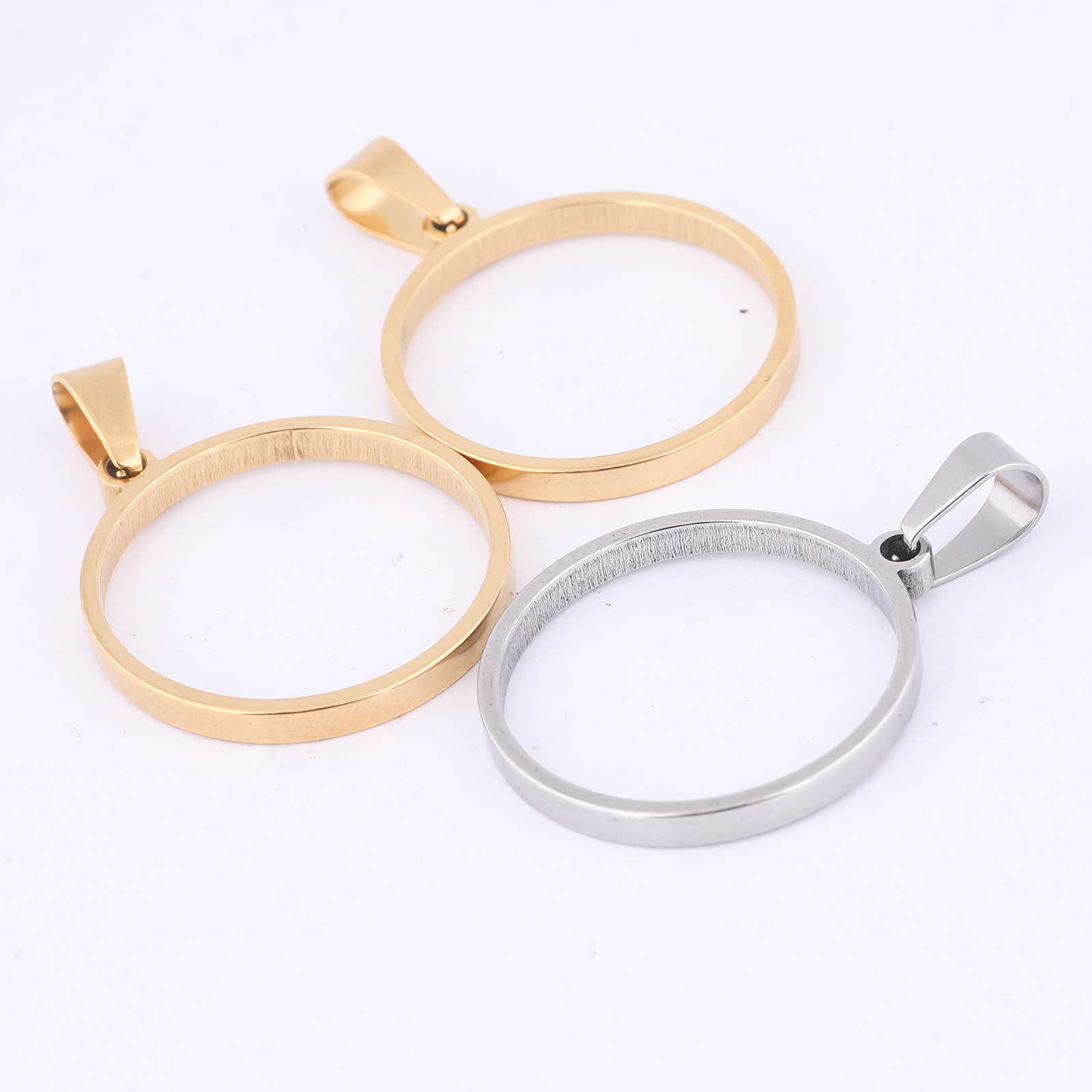 10pcs 25mm Round Open Bezel Ch - Resin Art Essentials のレビューと価格