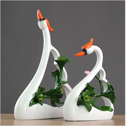 couples swan lovers art decora - Resin Art Gift For Anniversary のレビューと価格