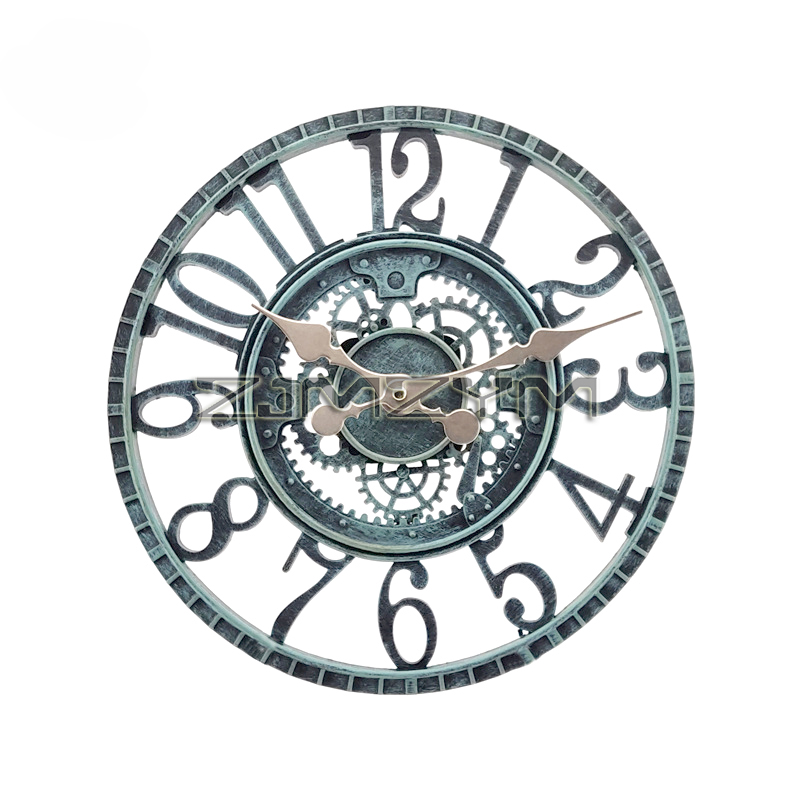 12 Inch Indoor/Outdoor Retro W - Resin Art Wall Clock のレビューと価格