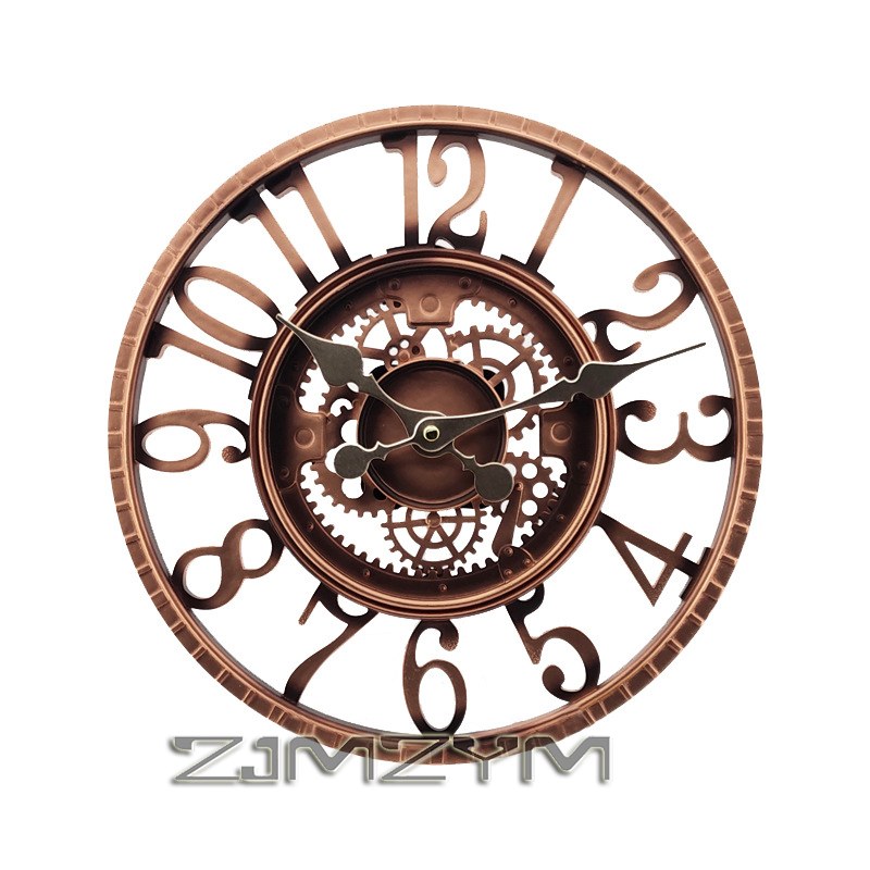 12 Inch Indoor/Outdoor Retro W - Resin Art Wall Clock のレビューと価格
