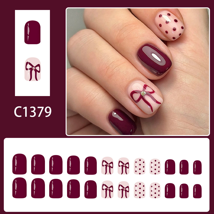Short Square Press On Nails Gl - Resin Art Glitter のレビューと価格