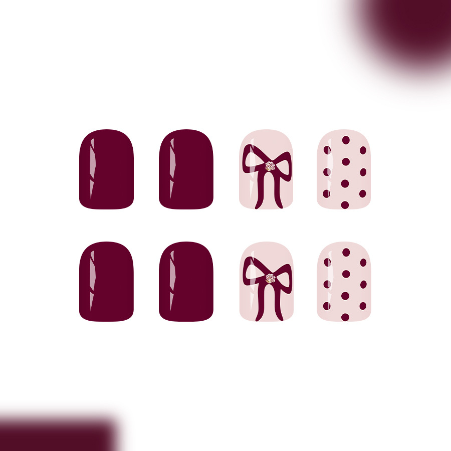 Short Square Press On Nails Gl - Resin Art Glitter のレビューと価格