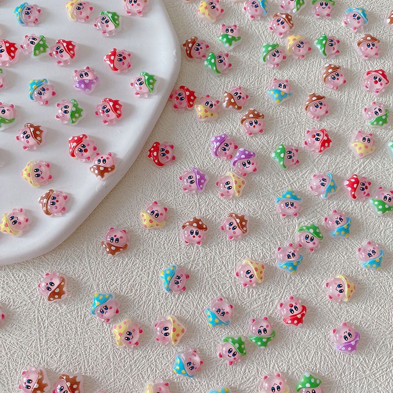 2/10/20pcs Kirby Nail Charms 3 - Resin Art Resin のレビューと価格