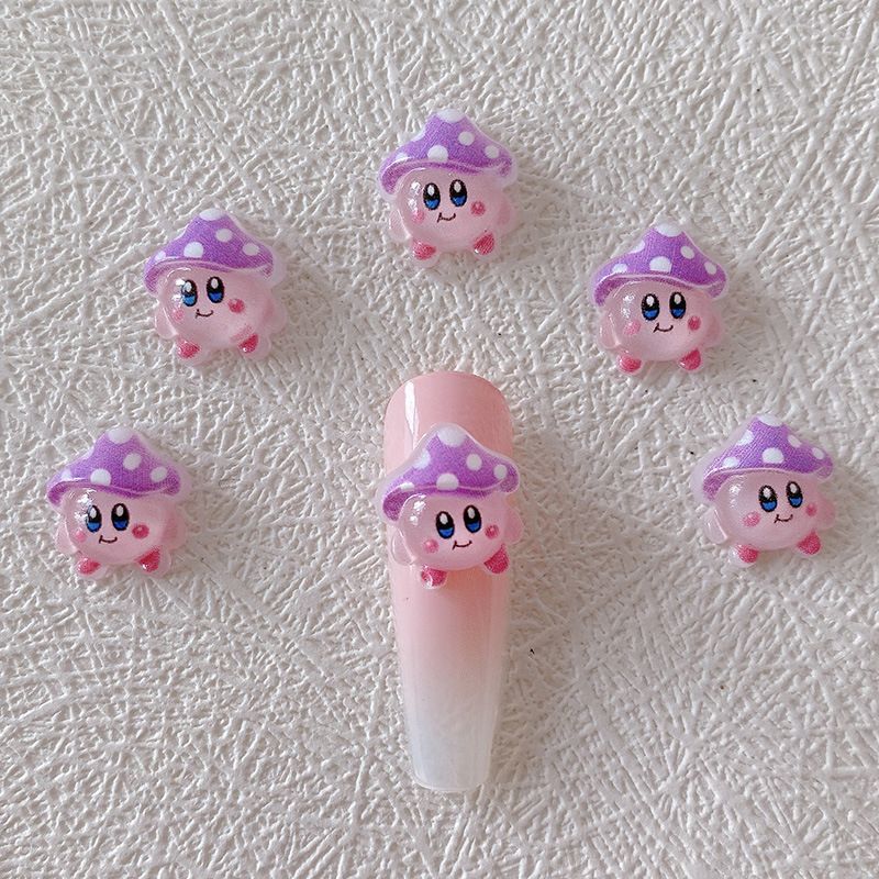 2/10/20pcs Kirby Nail Charms 3 - Resin Art Resin のレビューと価格