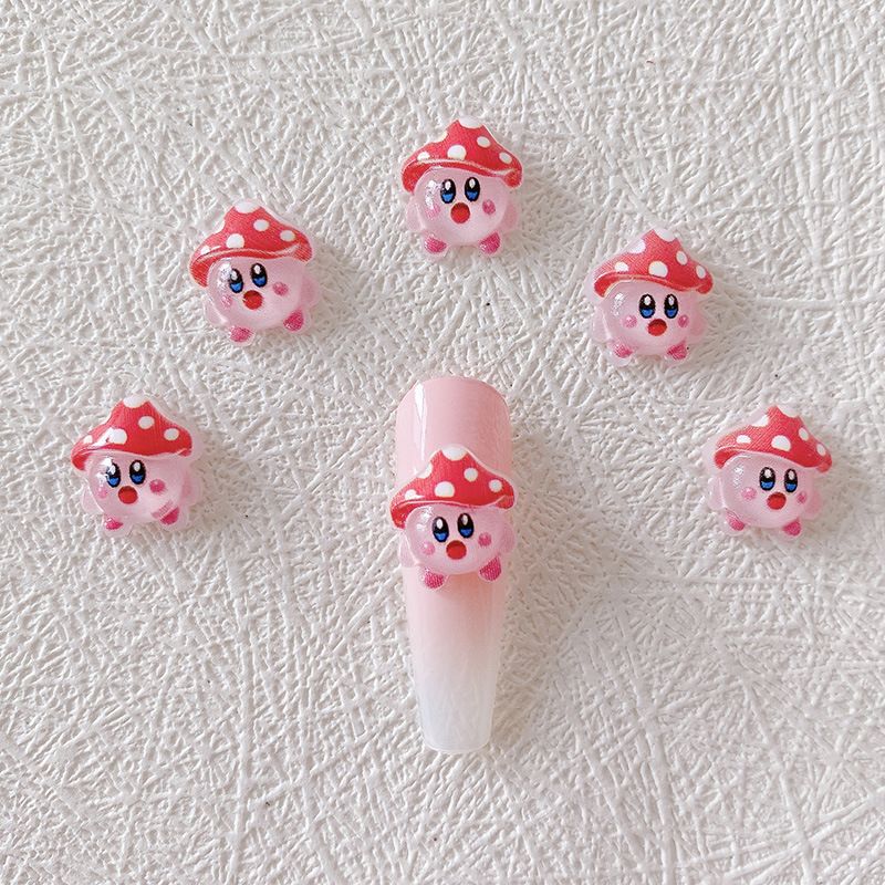 2/10/20pcs Kirby Nail Charms 3 - Resin Art Resin のレビューと価格