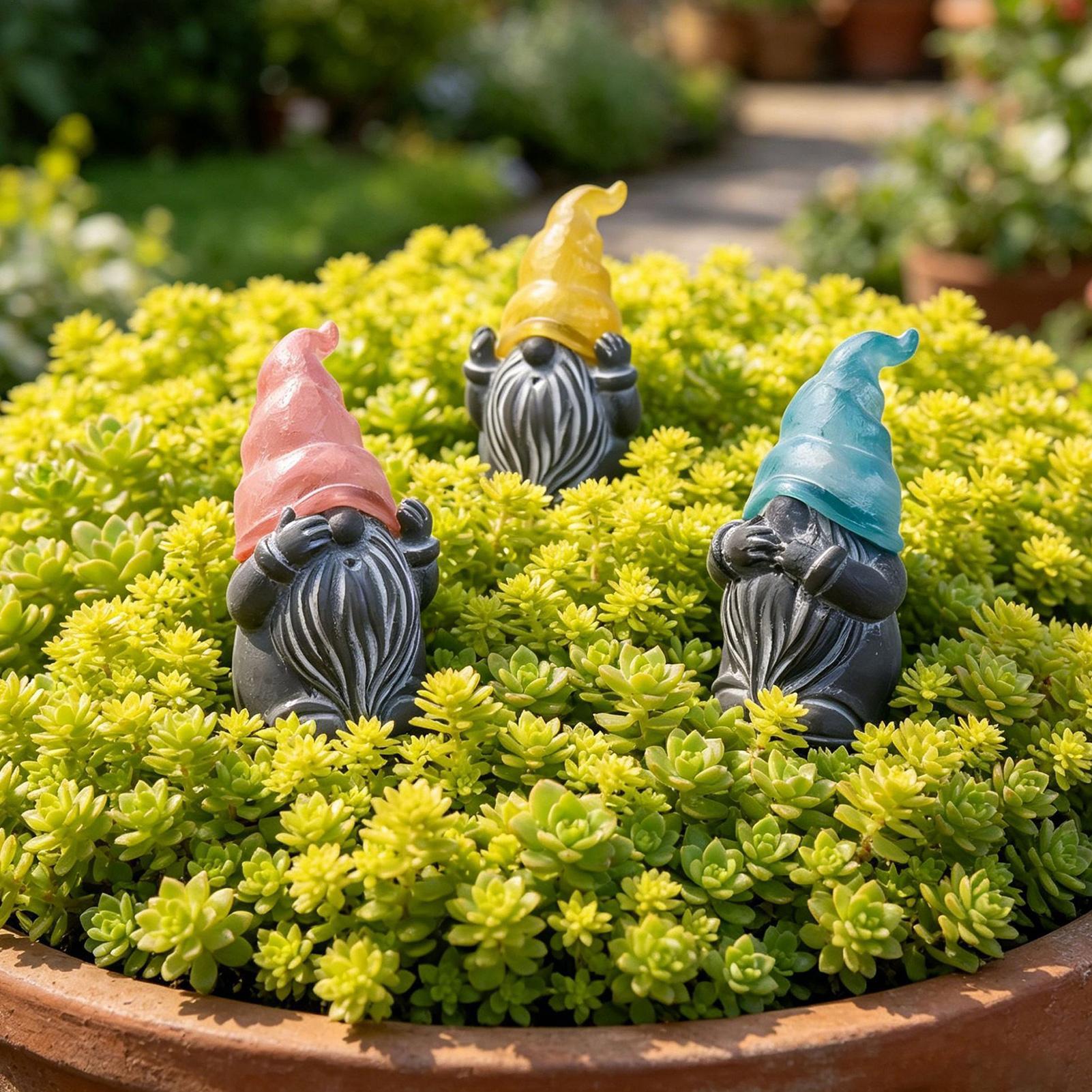 Decorative Garden Stakes 3-Pie - Resin Art Flowers のレビューと価格