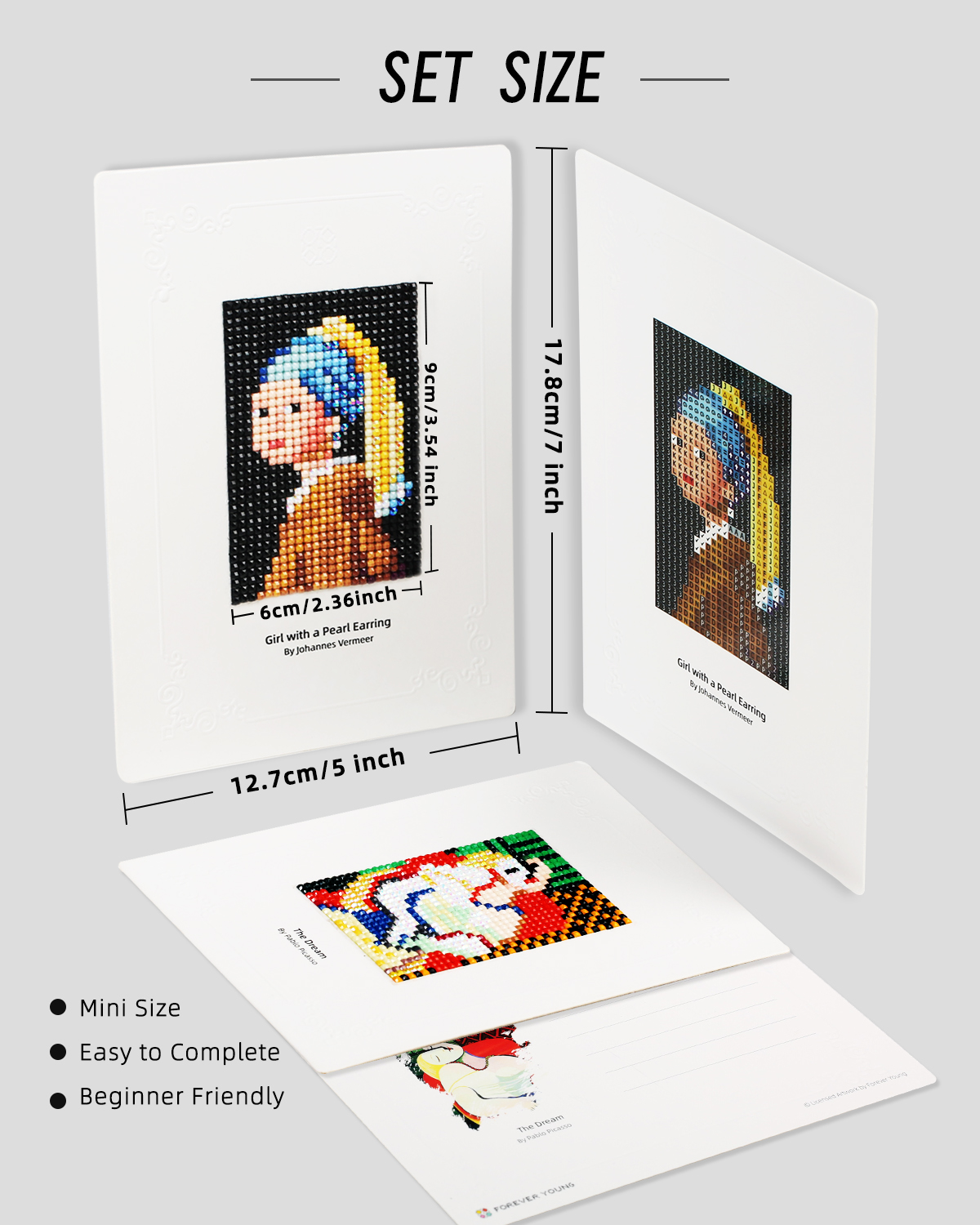 12PCS Mini Diamond Painting Ki - Resin Art Work のレビューと価格