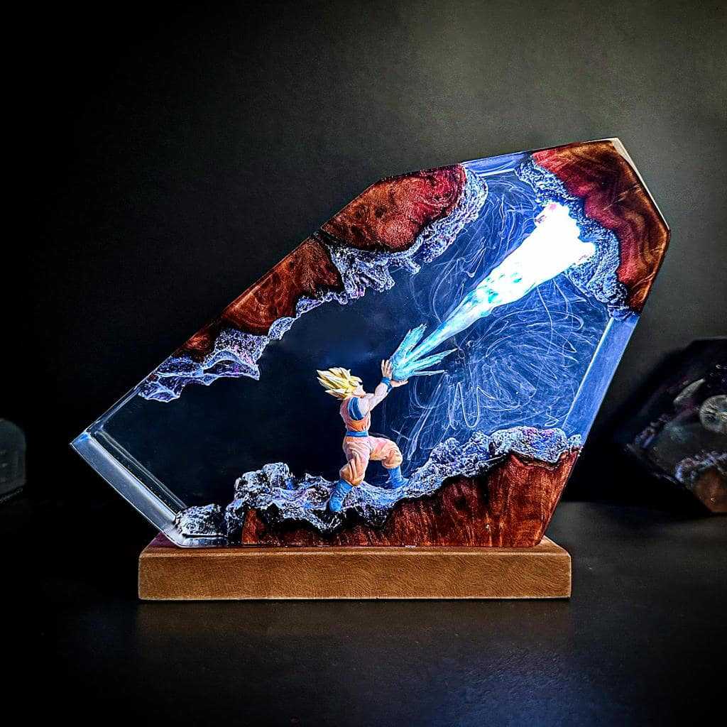 Goku Kamehameha Epoxy Resin LE - Resin Art Goku のレビューと価格