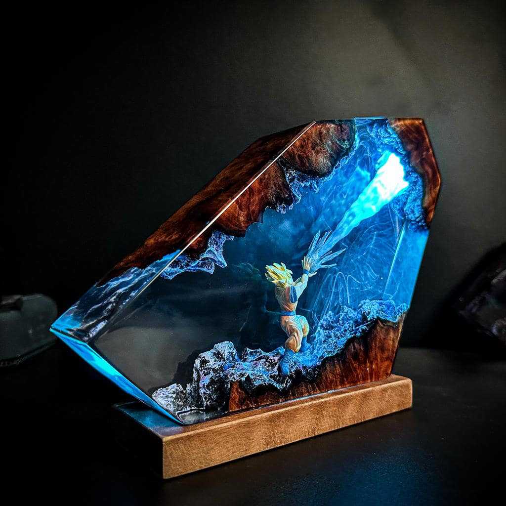 Goku Kamehameha Epoxy Resin LE - Resin Art Goku のレビューと価格