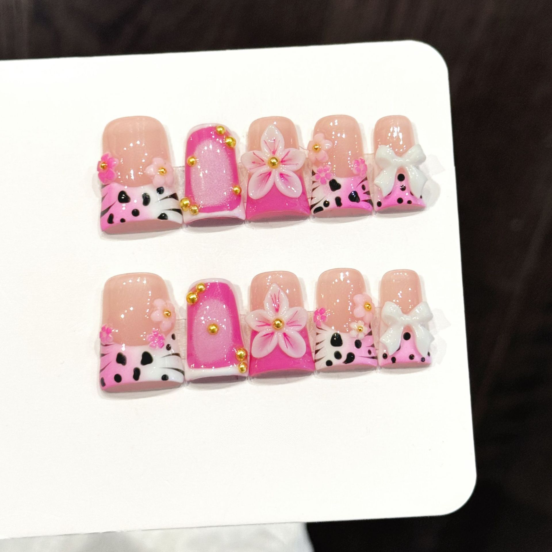 10pcs Pure Hand Pressed Duck N - Resin Art Flowers のレビューと価格