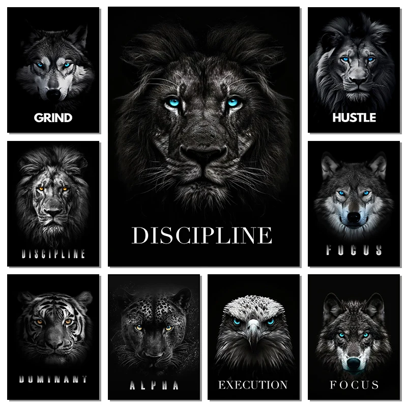 Animal Motivational Wall Art L - Resin Art Quote のレビューと価格