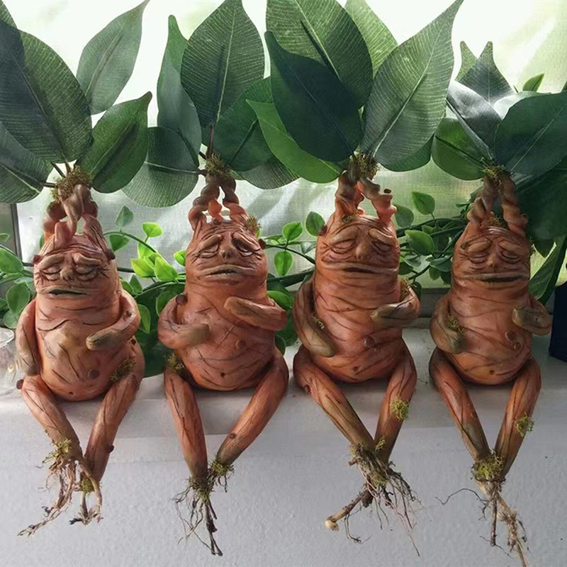 1PCS Mandrake Grass Resin Stat - Resin Art Gift For Anniversary のレビューと価格