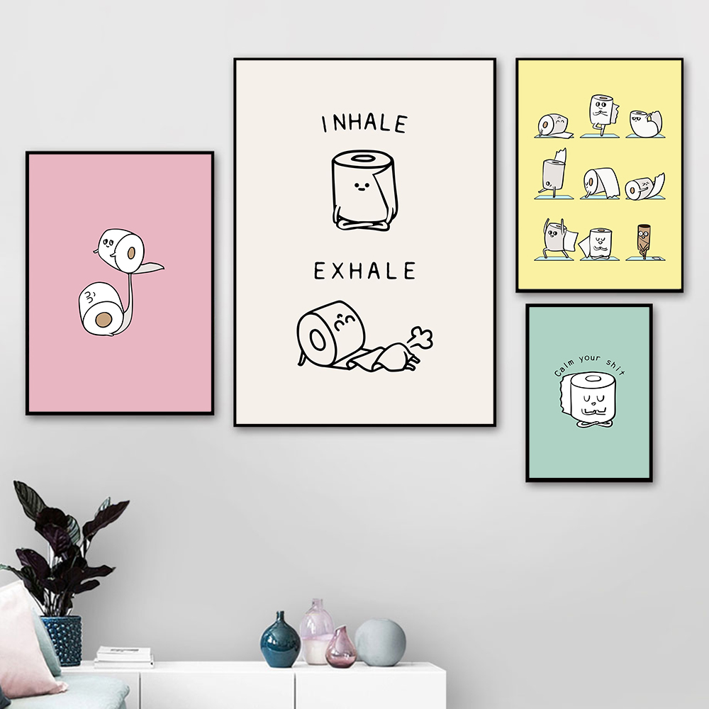Toilet Paper Yoga Funny Quote  - Resin Art Quote のレビューと価格