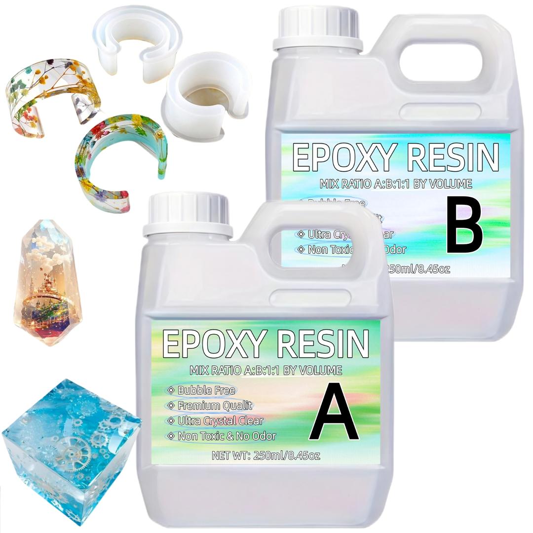 16.9oz Clear Epoxy Resin Kit C - Resin Art Epoxy のレビューと価格