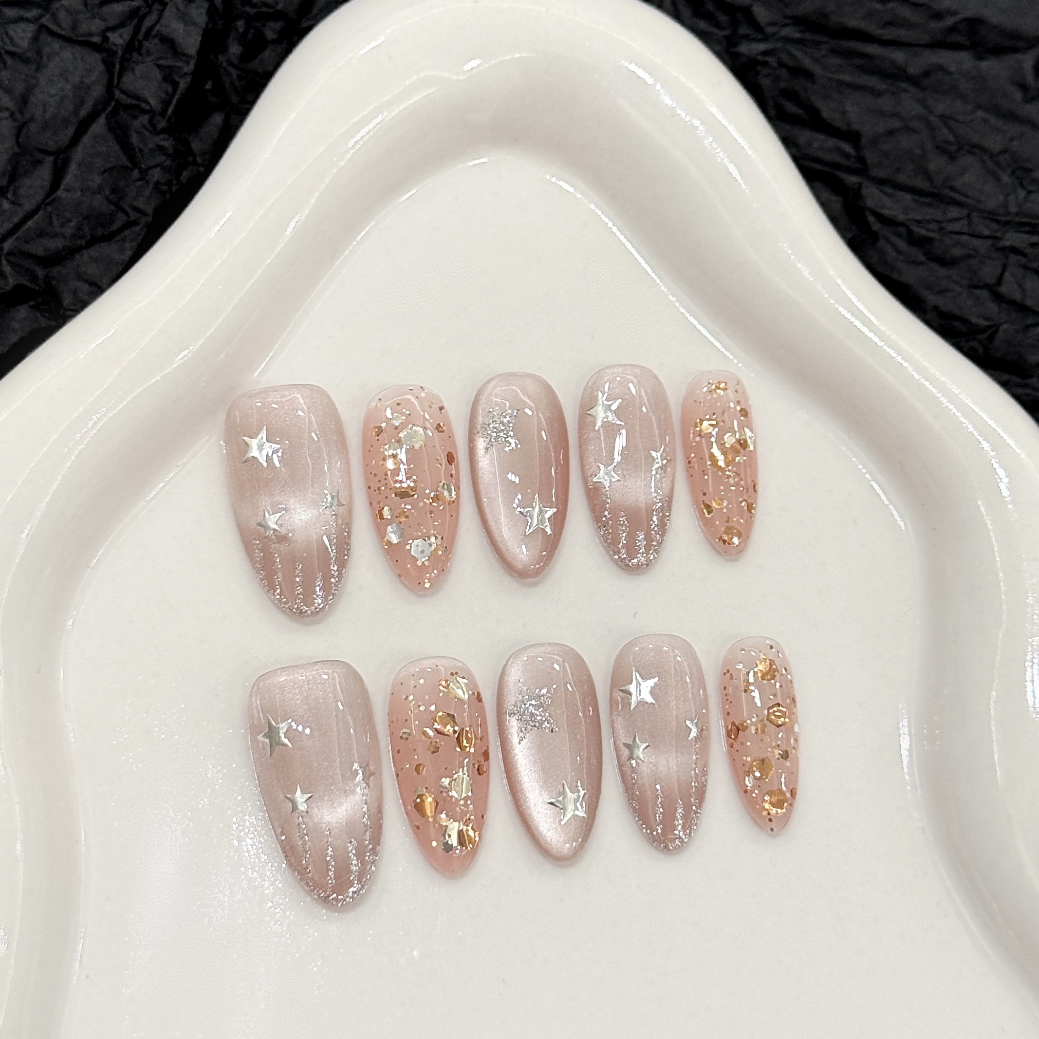 10pcs Pure Hand Pressed Medium - Resin Art Glitter のレビューと価格