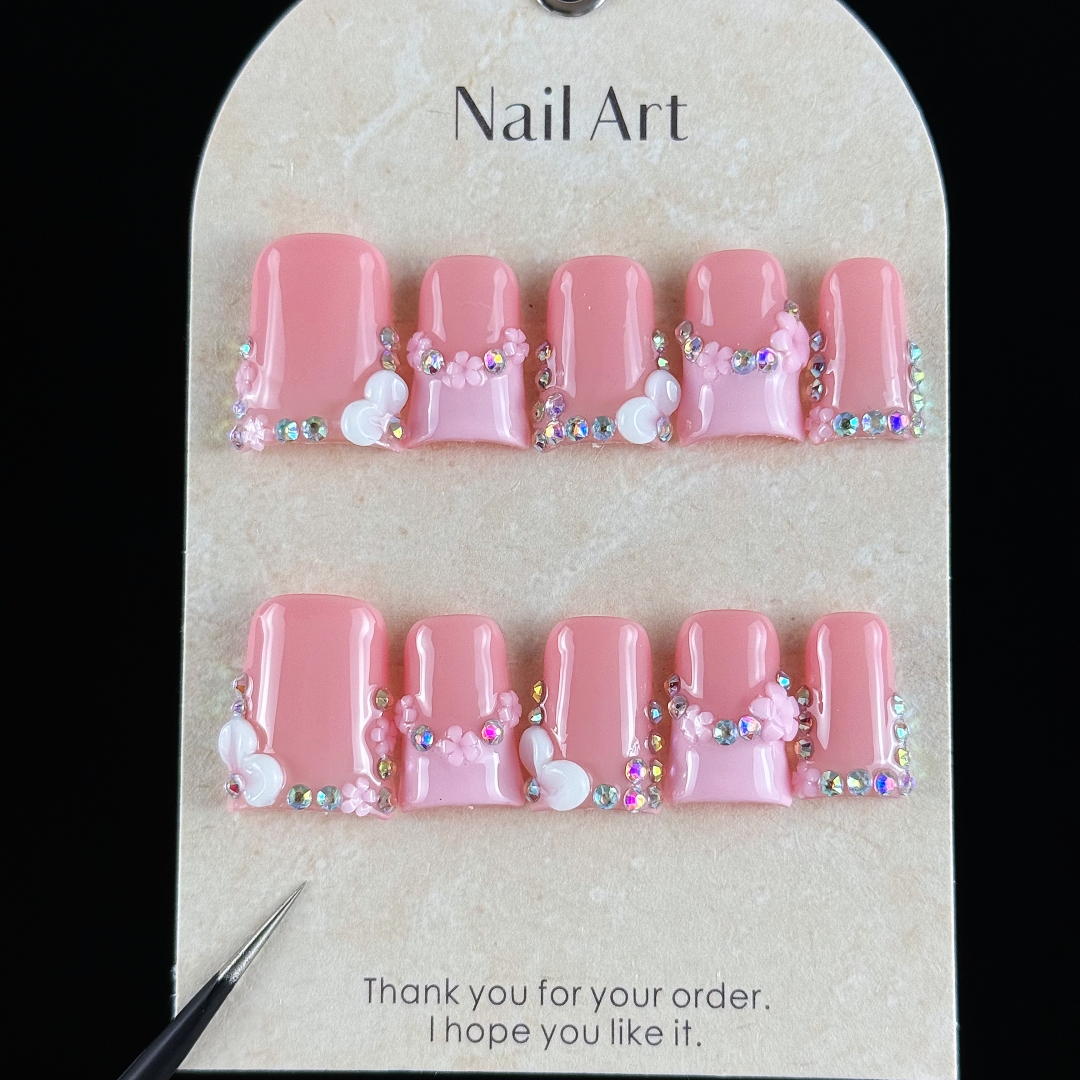 10pcs high-end Pink girl style - Resin Art Glitter のレビューと価格