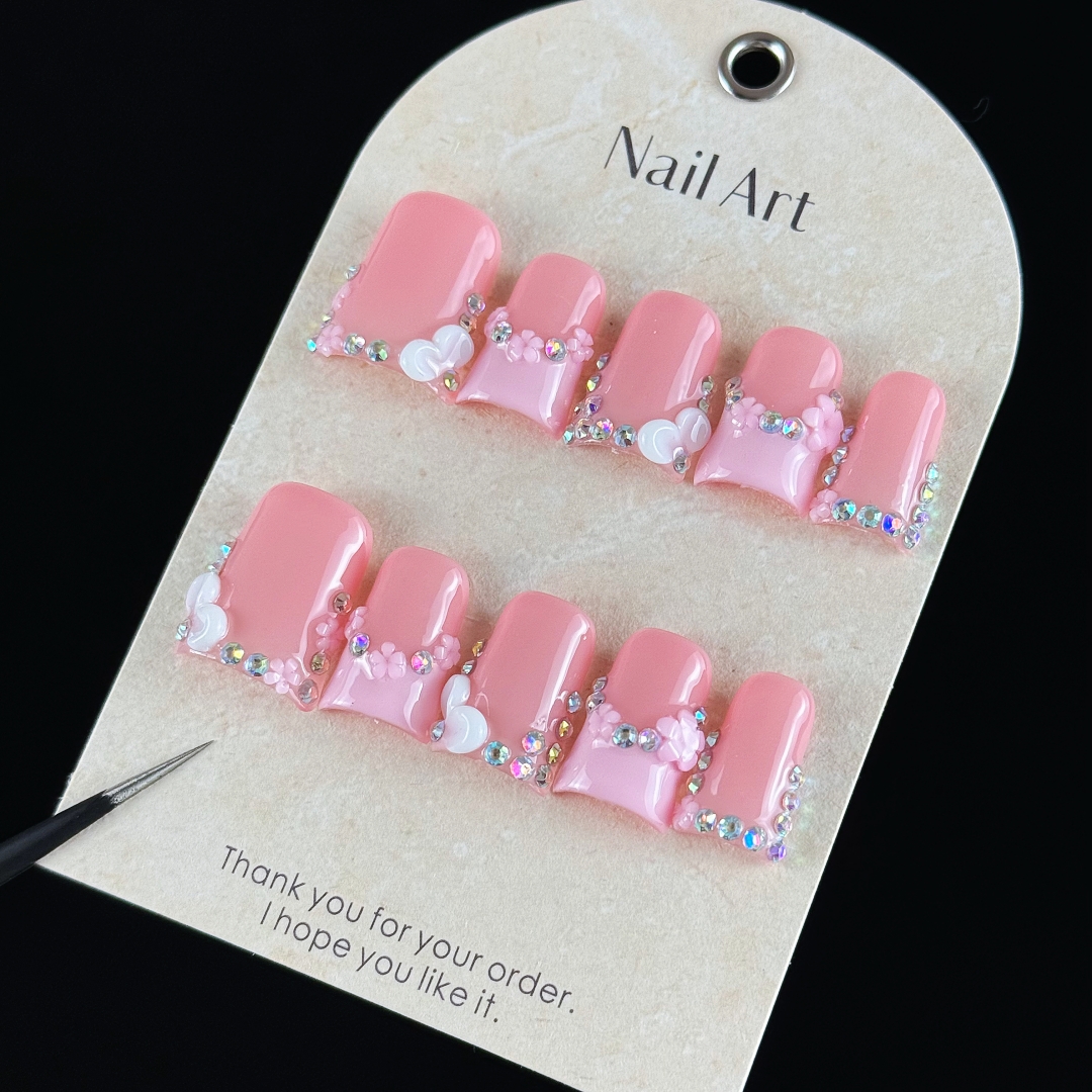 10pcs high-end Pink girl style - Resin Art Glitter のレビューと価格