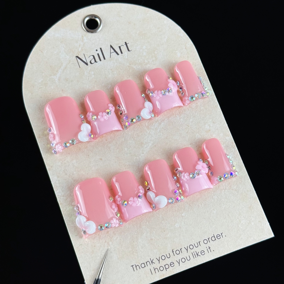 10pcs high-end Pink girl style - Resin Art Glitter のレビューと価格
