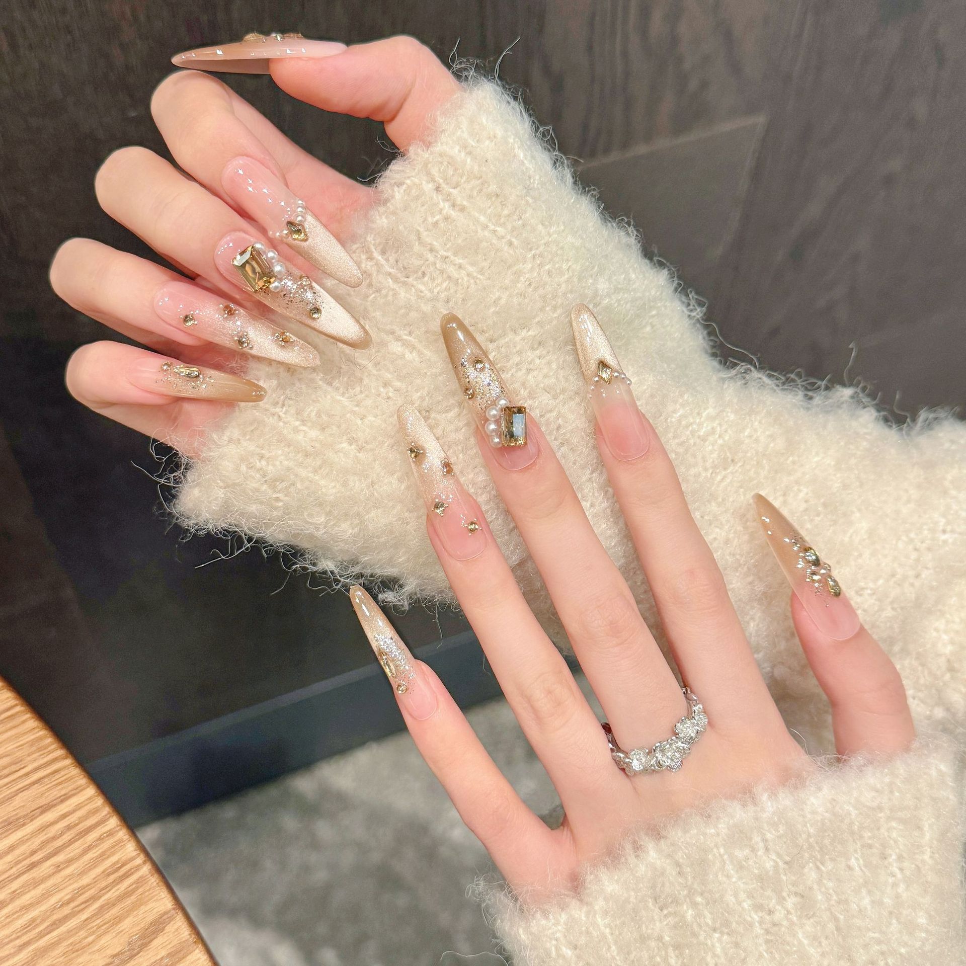 10pcs Pure Hand Pressed Oval/S - Resin Art Glitter のレビューと価格