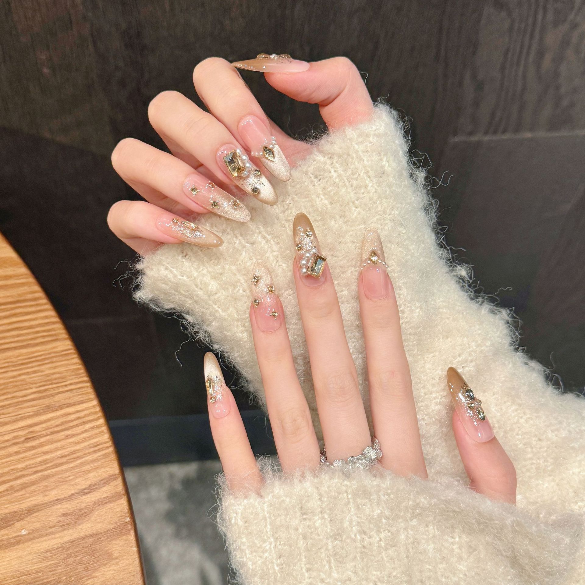 10pcs Pure Hand Pressed Oval/S - Resin Art Glitter のレビューと価格