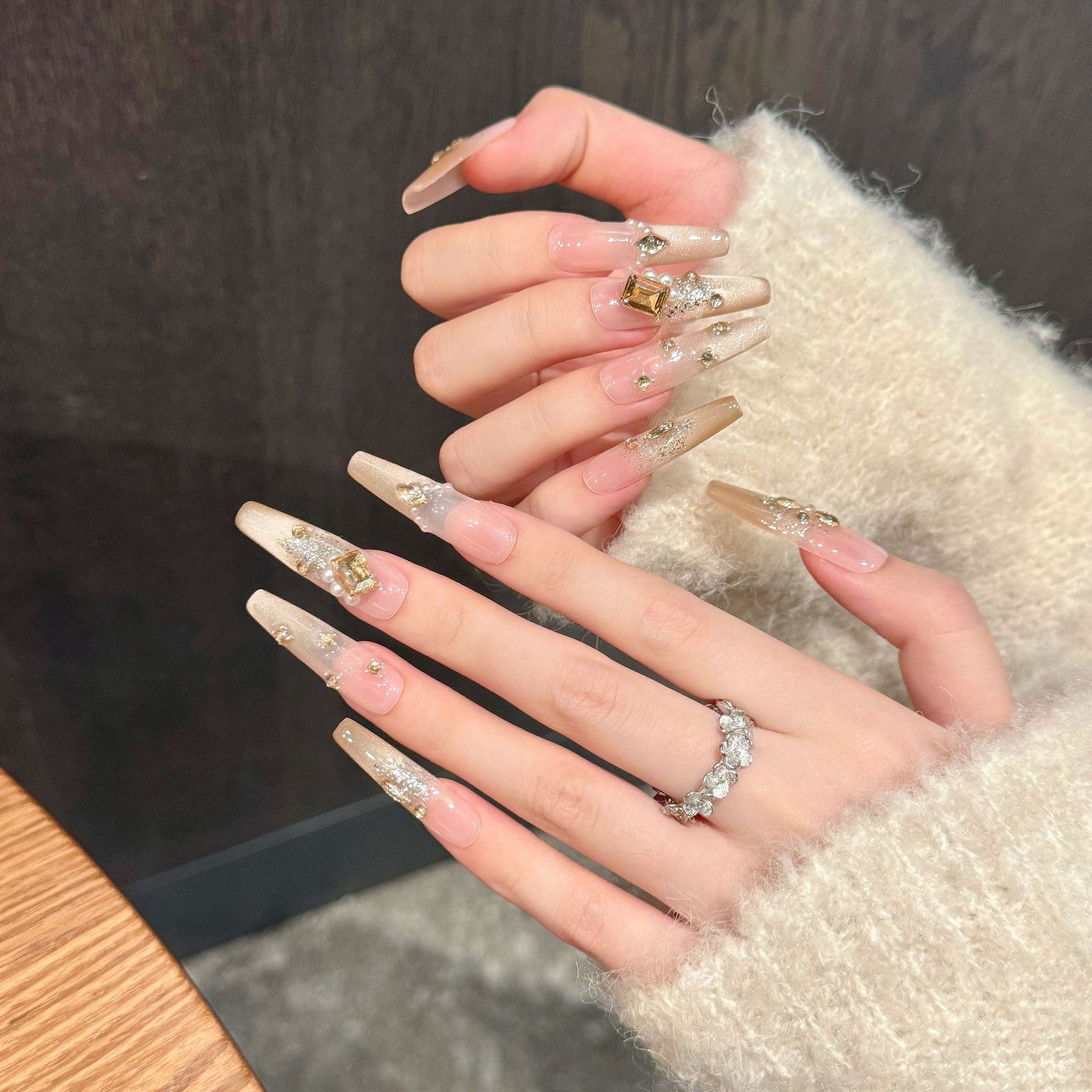 10pcs Pure Hand Pressed Oval/S - Resin Art Glitter のレビューと価格