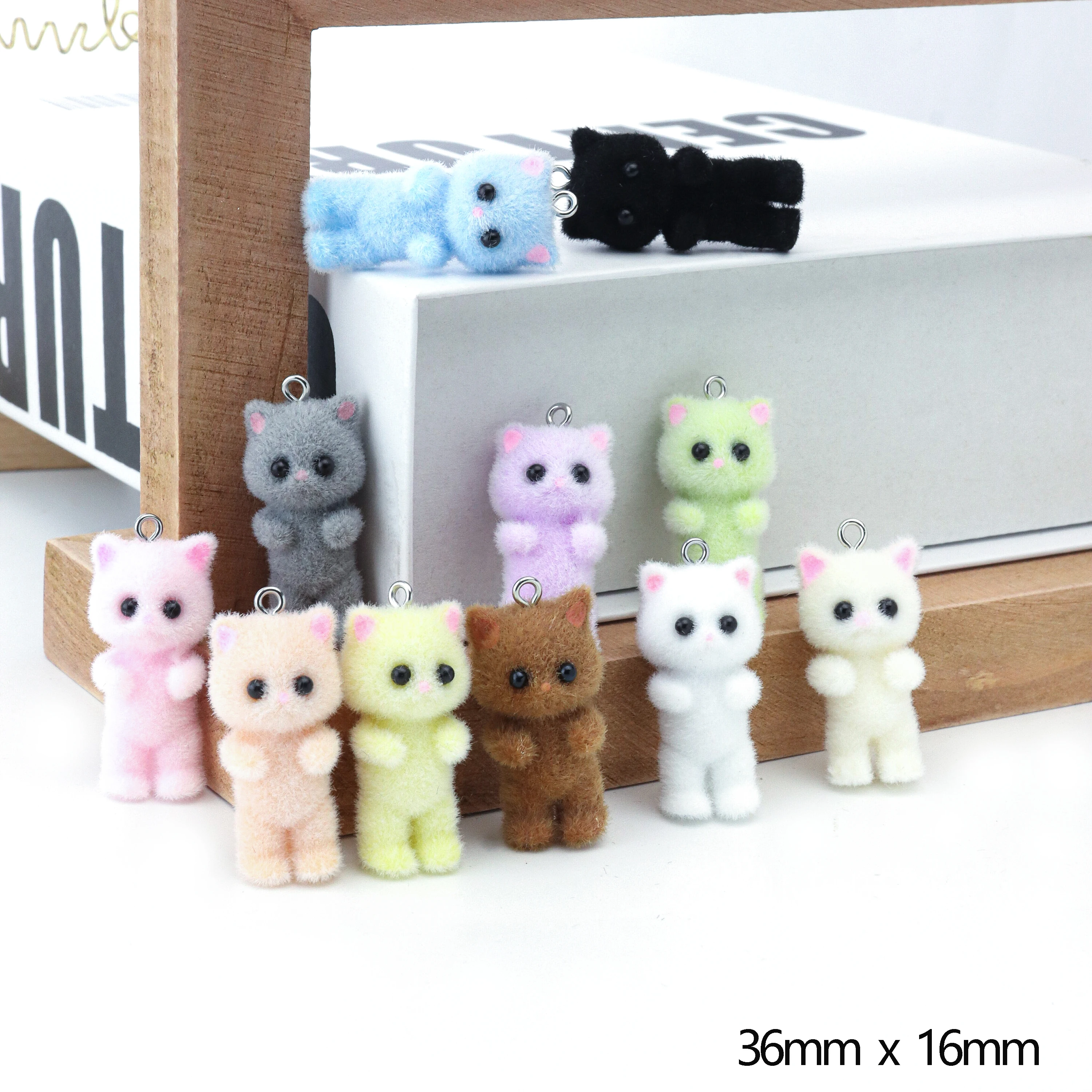 33PCS Cat Pendant Kawaii 3D Fl - Resin Art Essentials のレビューと価格