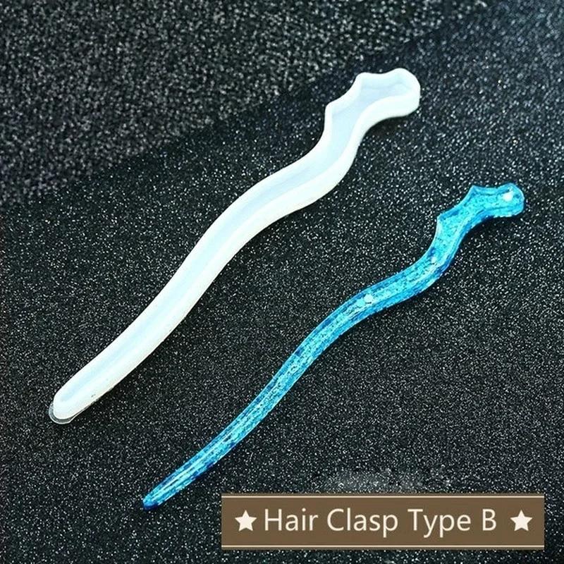 New Transparent Hairpin Silico - Resin Art Resin のレビューと価格