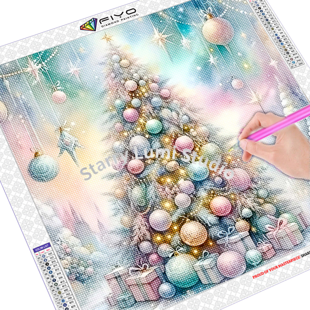 Diamond Painting Kit Christmas - Resin Art Work のレビューと価格
