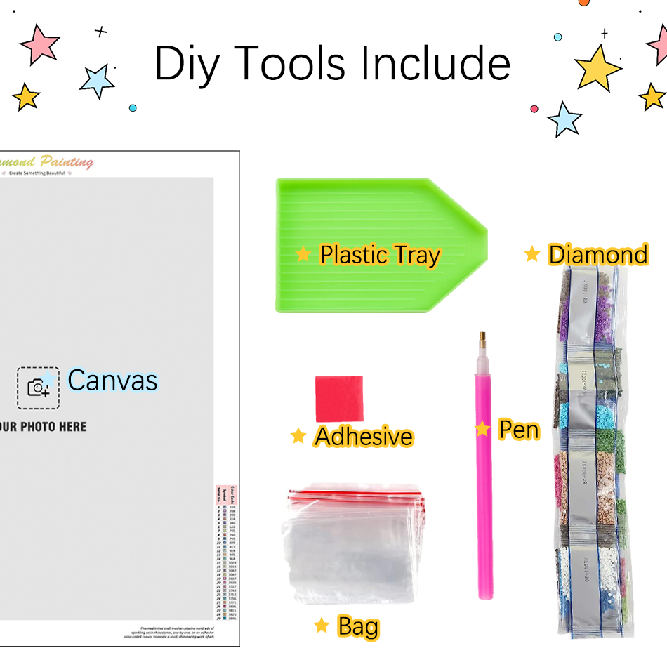 RUOPOTY Custom Diamond Paintin - Resin Art Kits For Adults のレビューと価格