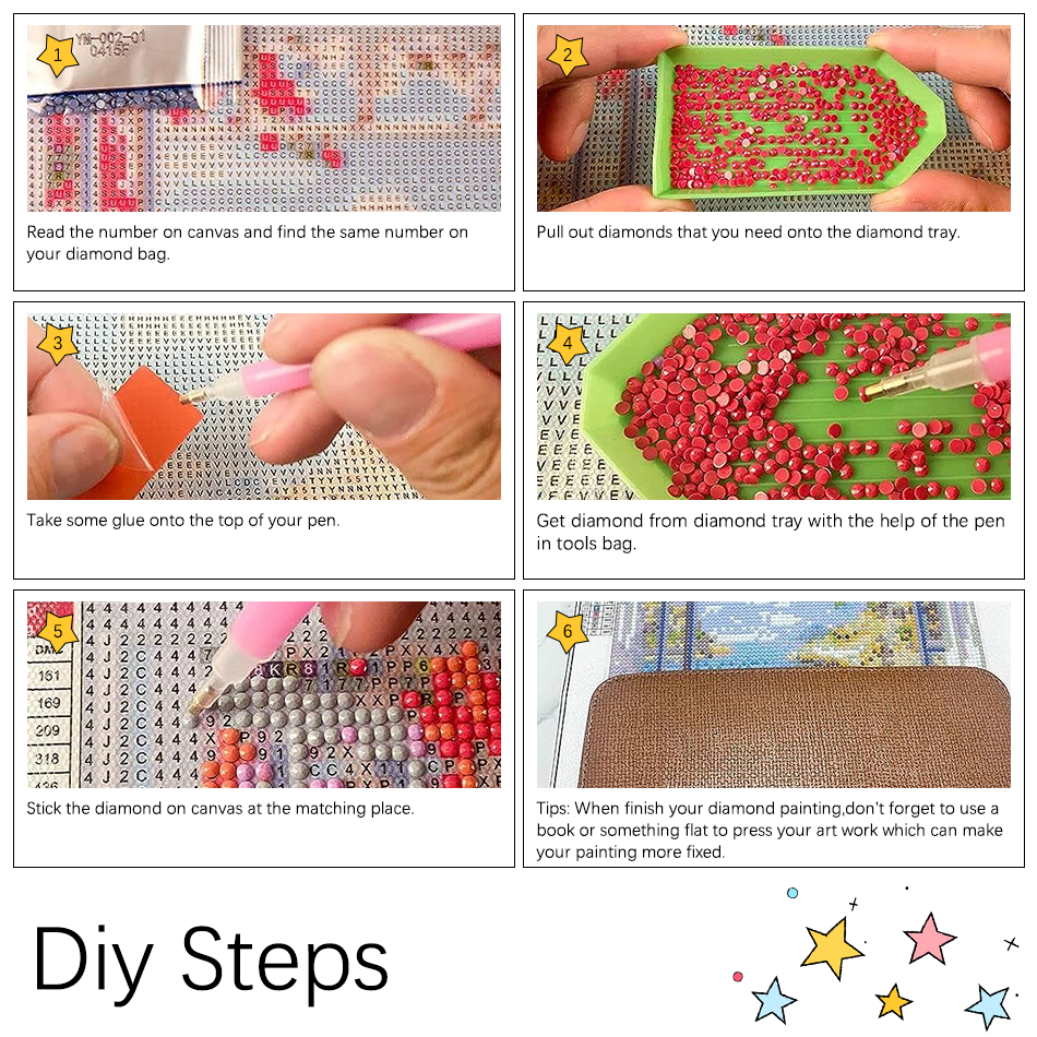 RUOPOTY Custom Diamond Paintin - Resin Art Kits For Adults のレビューと価格
