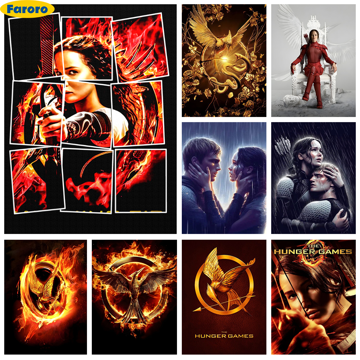 Hunger Games Diamond Painting  - Resin Art Kits For Adults のレビューと価格