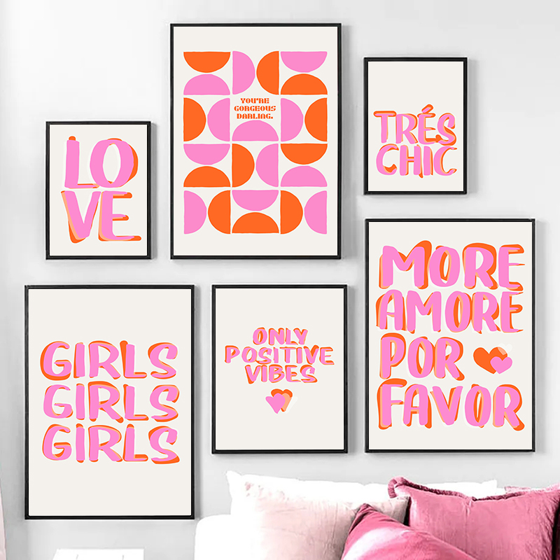 Nordic Only Positive Vibes Gir - Resin Art Quote のレビューと価格