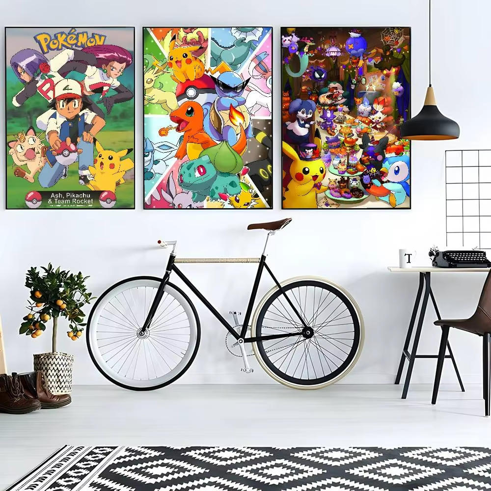 1pc frameless Cartoon Pokemon  - Resin Art Work のレビューと価格