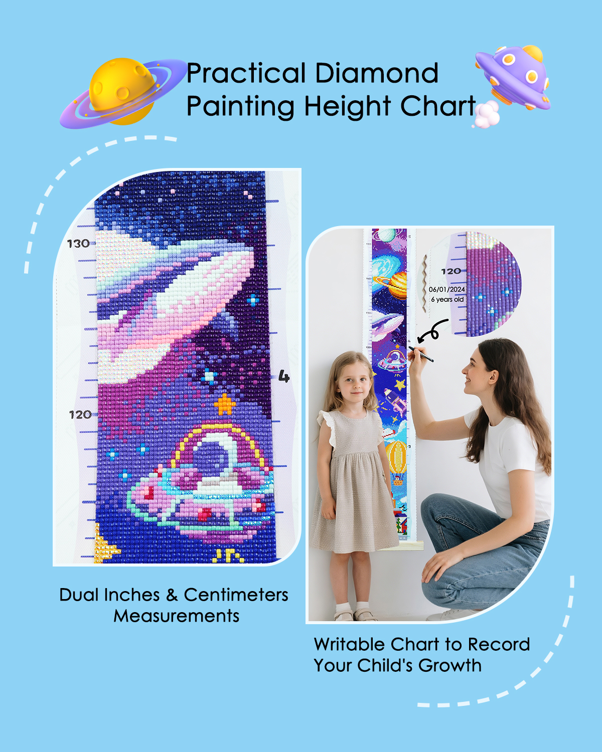 ForeverYoung DIY Growth Chart  - Resin Art Work のレビューと価格
