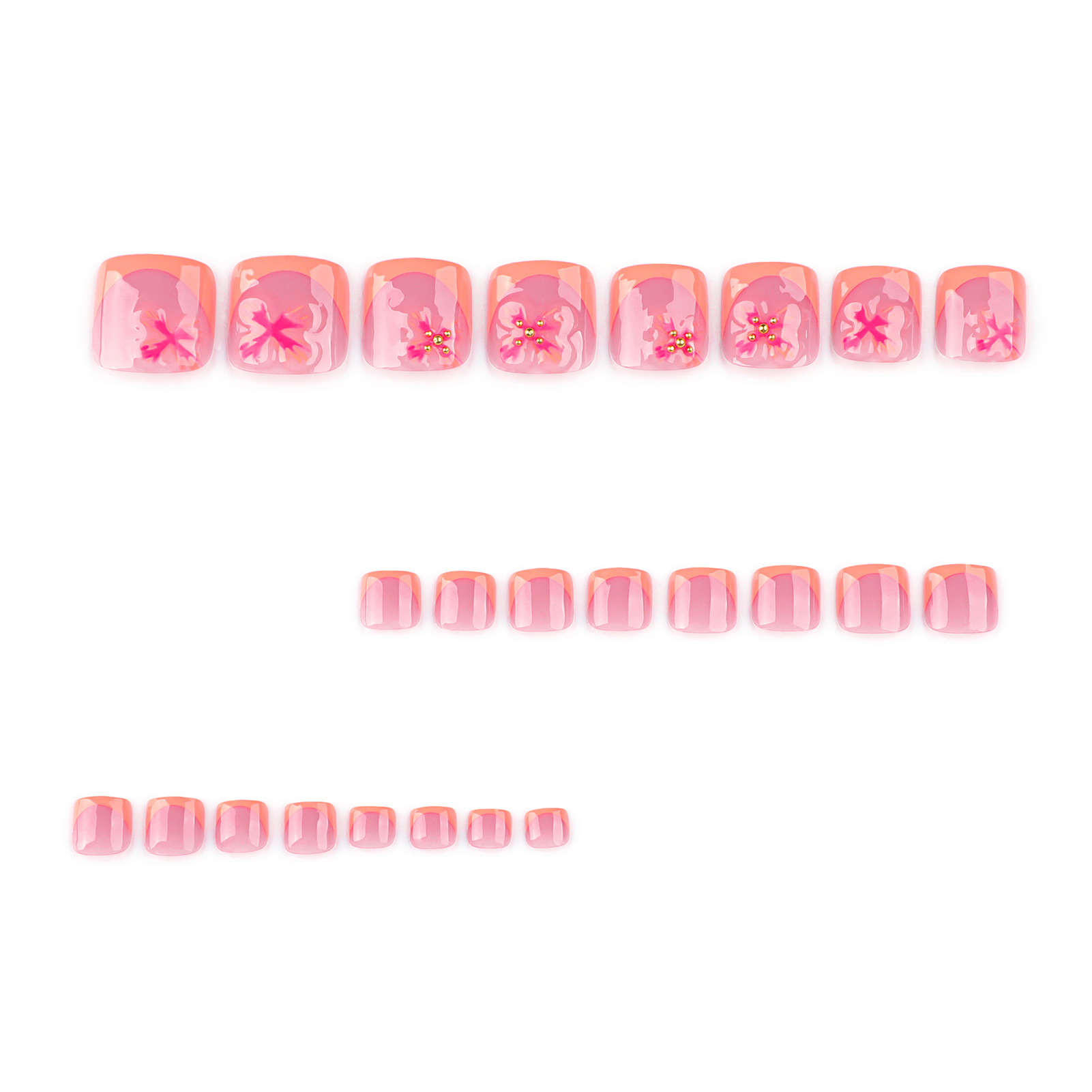24pcs Charming Flower Pattern  - Resin Art Flowers のレビューと価格