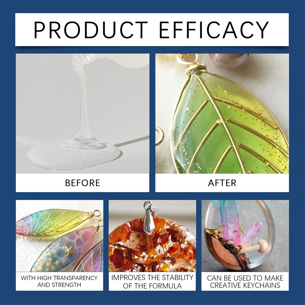 DIY Crystals Clear Epoxys Resi - Resin Art Epoxy のレビューと価格