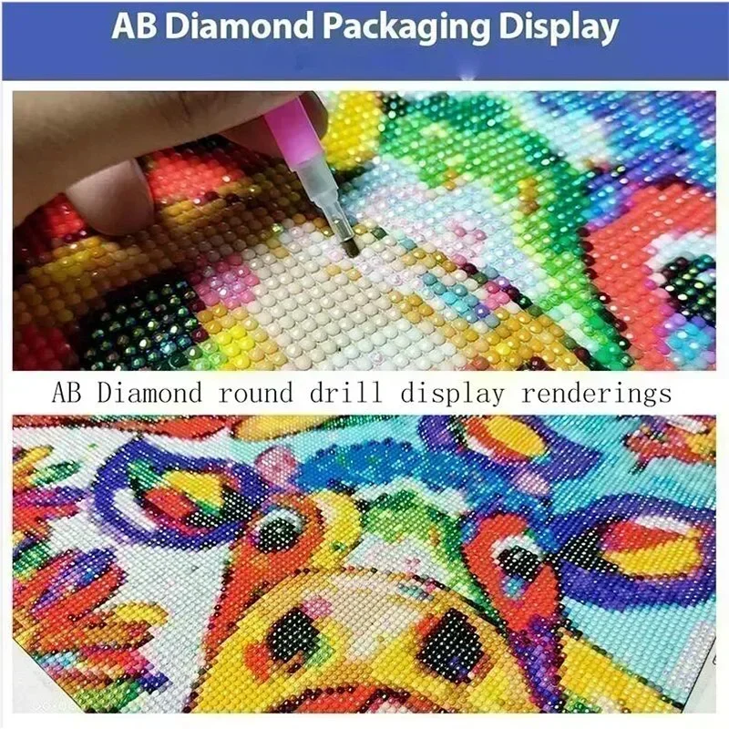 Diamond DIY 5D Valentine's Day - Resin Art Work のレビューと価格