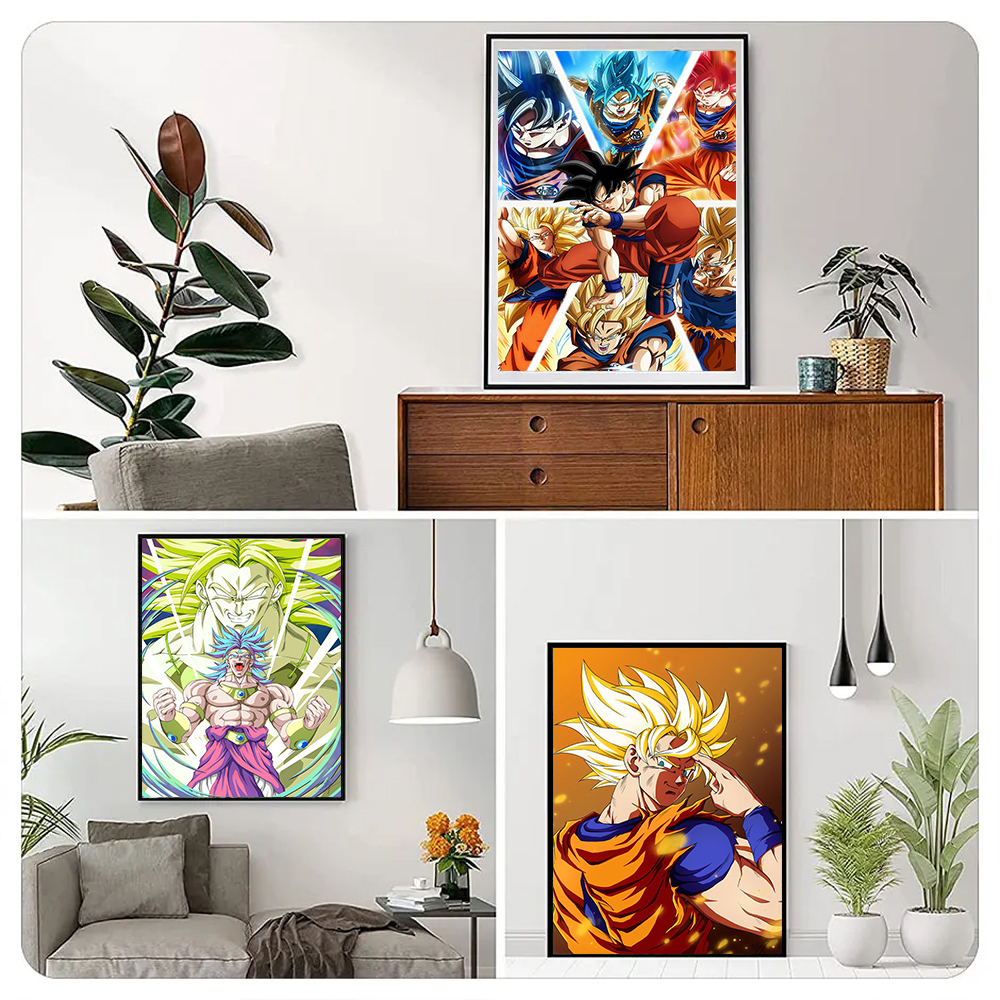 Japanese Anime Diamond Paintin - Resin Art Goku のレビューと価格