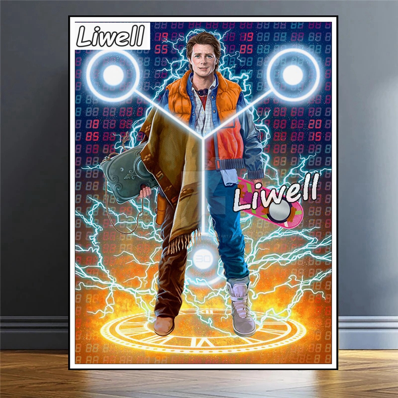 Sci Fi Film Back To The Future - Resin Art Drill Machine のレビューと価格