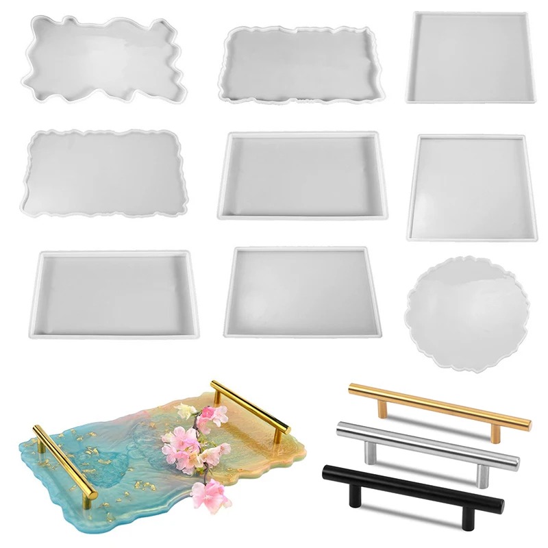 Tray Epoxy Resin Silicone Mold - Resin Art Epoxy のレビューと価格