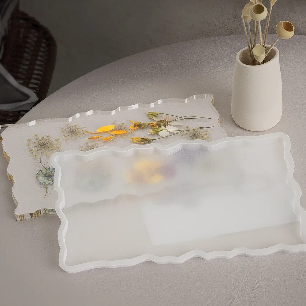 Tray Epoxy Resin Silicone Mold - Resin Art Epoxy のレビューと価格
