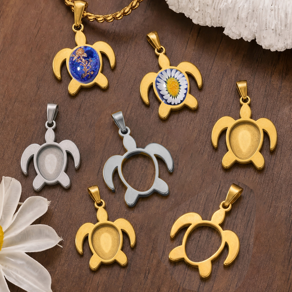 5pcs Stainless Steel Turtle Pe - Resin Art Essentials のレビューと価格