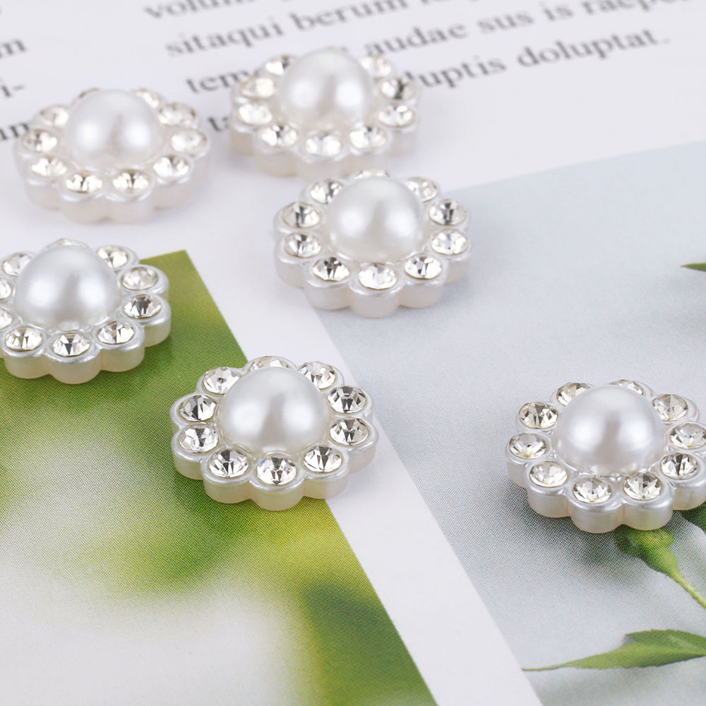 50pcs White Flat Imitation Pea - Resin Art Essentials のレビューと価格